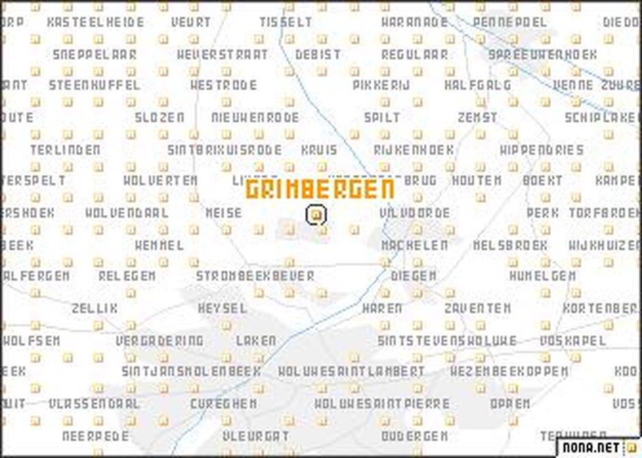 Grimbergen (Belgium) Map – Nona, Grimbergen, Belgium, Grimbergen Beer Glass, Grimbergen Tripel