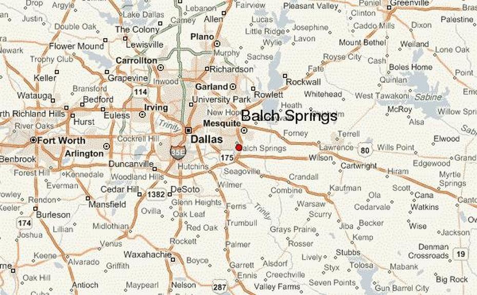 Guia Urbano De Balch Springs, Balch Springs, United States, Dallas Spring, Balch Springs Tx