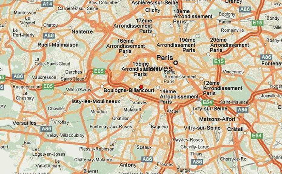 Guide Urbain De Vanves, Vanves, France, Vannes France, Pontivy  Morbihan