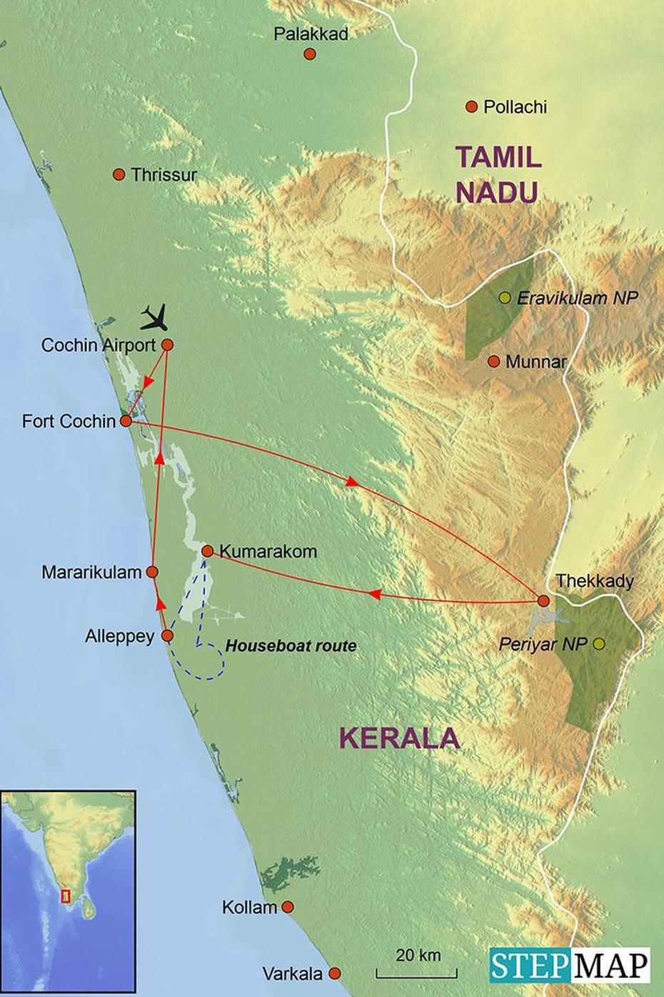 India  Simple, India  With City, Kerala Luxury, Kailāras, India