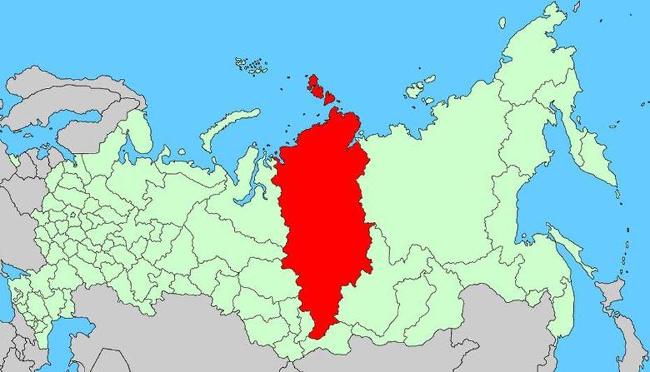 Krasnoyarsk Krai, Krasnoyarsk, Russia, Moscow On A  Of Russia, Norilsk