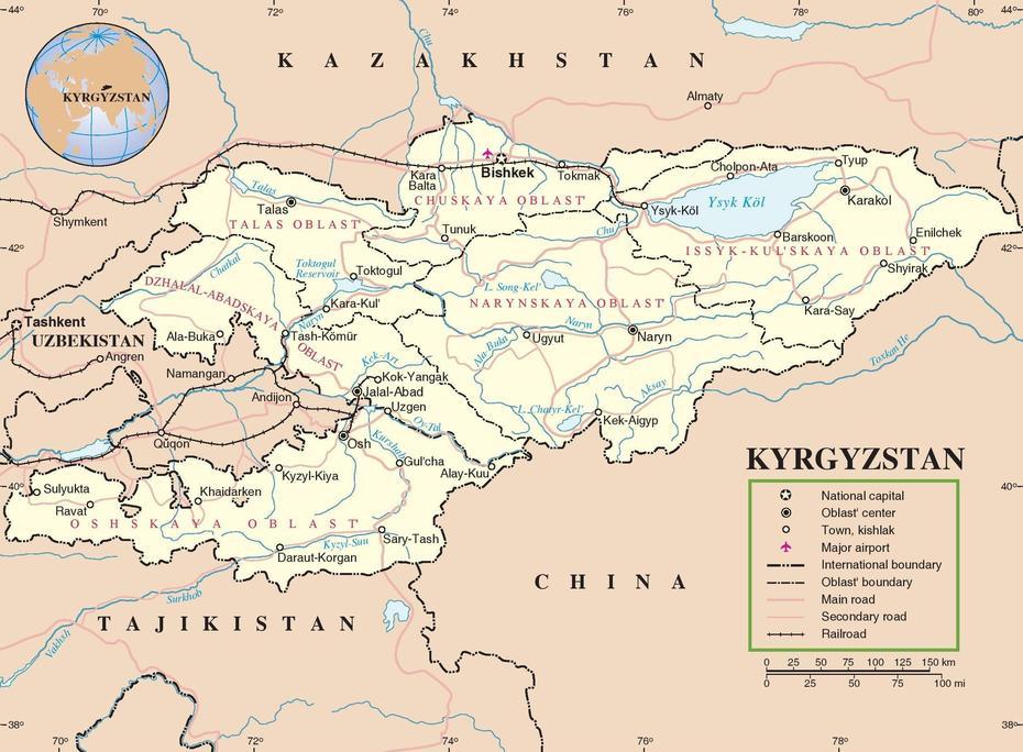 Kyrgyzstan Maps | Printable Maps Of Kyrgyzstan For Download, Sokuluk, Kyrgyzstan, Kyrgyzstan  Central Asia, Kyrgyzstan Flag