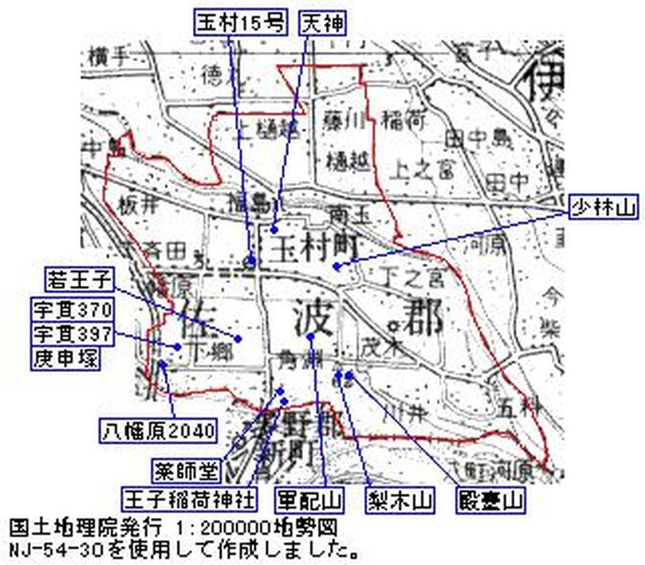 Map(Tamamura), Tamamura, Japan, Printable  Japan, Japan  Blank