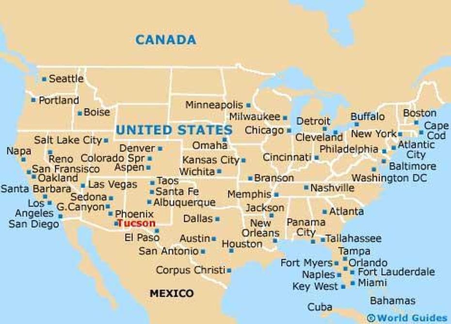 Map Of Tucson Airport (Tus): Orientation And Maps For Tus Tucson Airport, Tucson, United States, Tucson Saguaro National Park, Tucson Arizona City