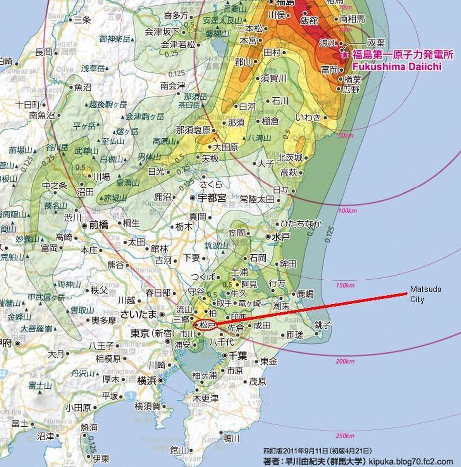 Matsudo Map, Matsudo, Japan, Life In Iwakuni Japan, Downtown Iwakuni Japan