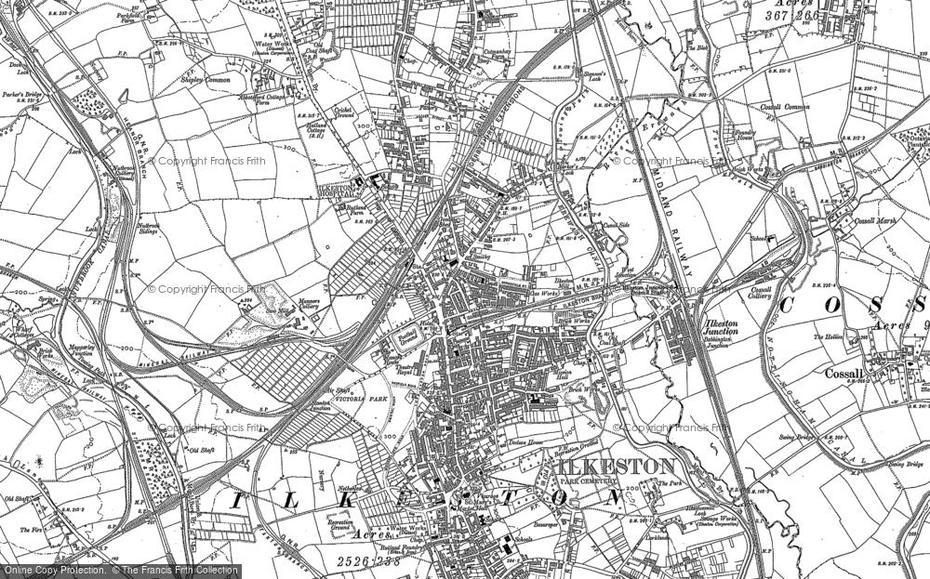 Old Maps Of Ilkeston, Derbyshire – Francis Frith, Ilkeston, United Kingdom, Bath  England, Railway  Station