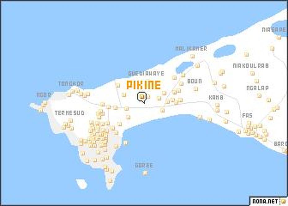 Pikine (Senegal) Map – Nona, Pikine, Senegal, Diamniadio Senegal, Mbour Senegal