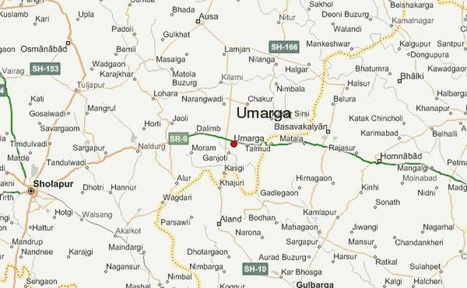 Umarga City, Nagpur Bus  Stand, Location Guide, Umarga, India