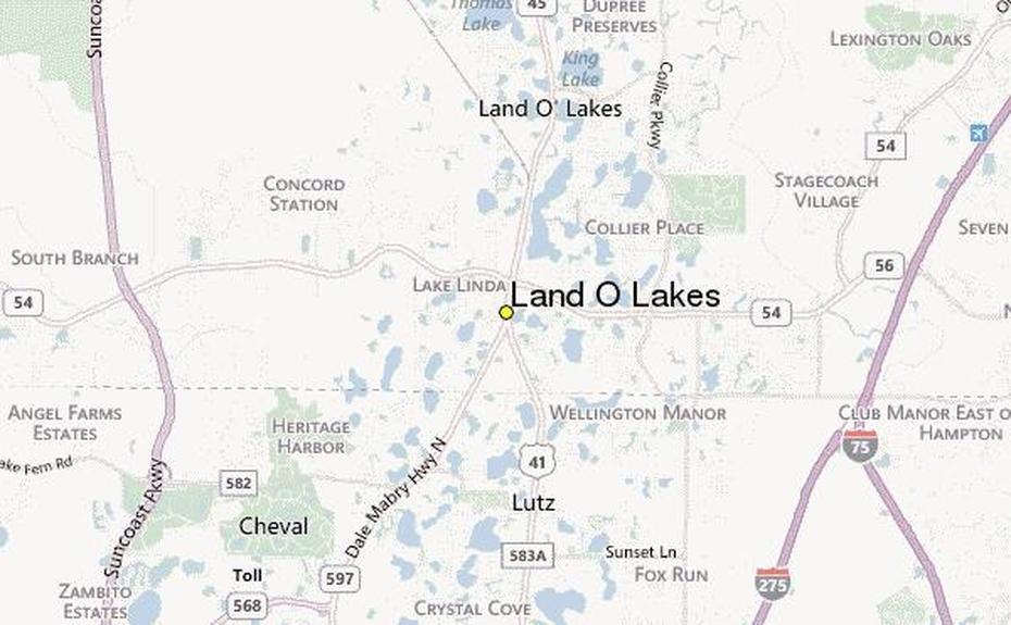 34 Land O Lakes Map – Maps Database Source, Land O’ Lakes, United States, Destin Florida, Land O’Lakes Sinkhole