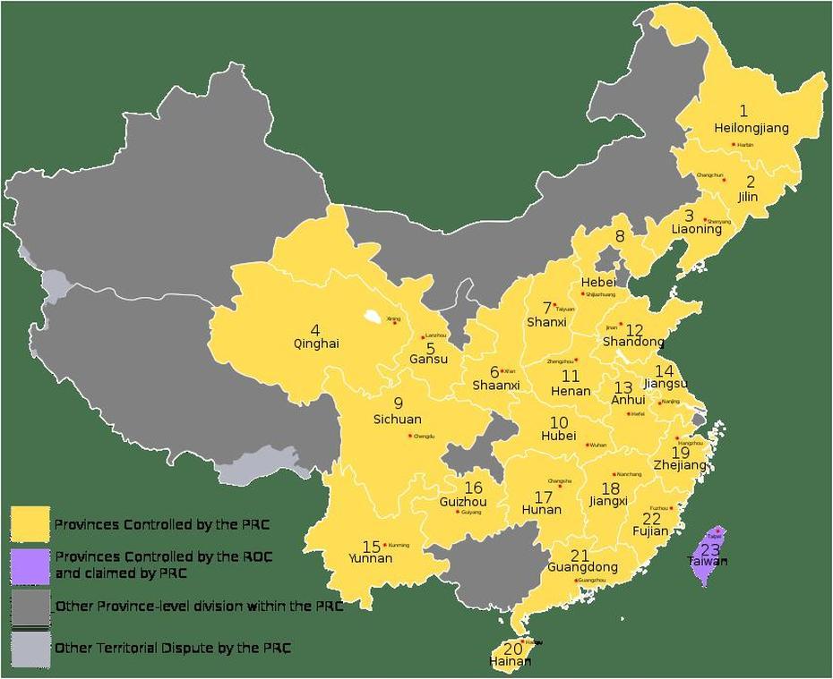 B”What Is Chinas Largest Province?”, Wangtuan, China, China  Svg, Cities In China