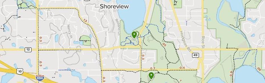 Best 10 Trails And Hikes In Shoreview | Alltrails, Shoreview, United States, Pequot Lakes Mn, Of Shoreview Mn Streets