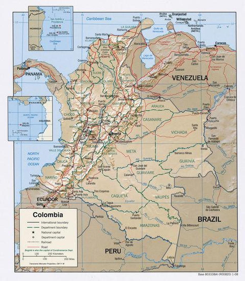 Colombia Mapa Topografico – Mapa Topografico De Colombia Page 5 Line …, Acevedo, Colombia, Colombia Outline, Colombia Road