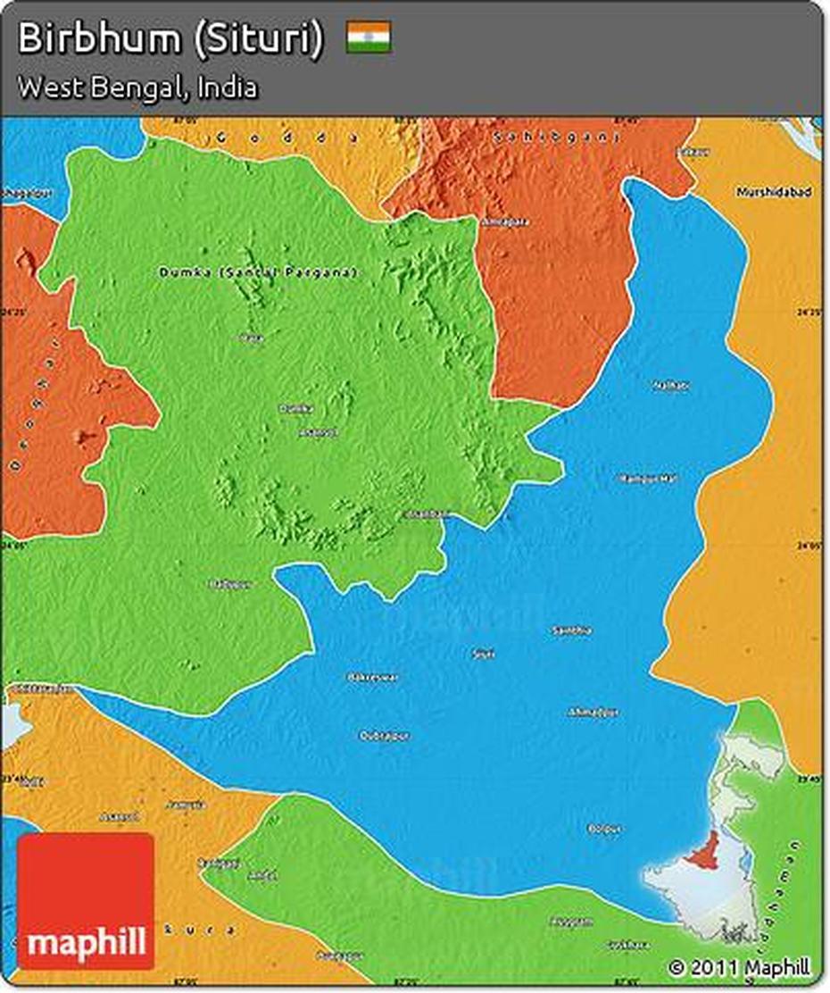 Free Political Map Of Birbhum (Situri), Berubāri, India, Picture Of Beriberi Disease, Pellagra