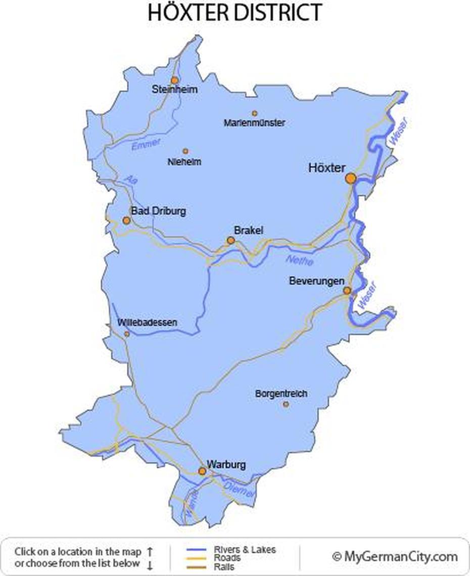 Hoxter District – Extensive History, Ancient Landscape, Höxter, Germany, Göttingen Germany, Herford Germany
