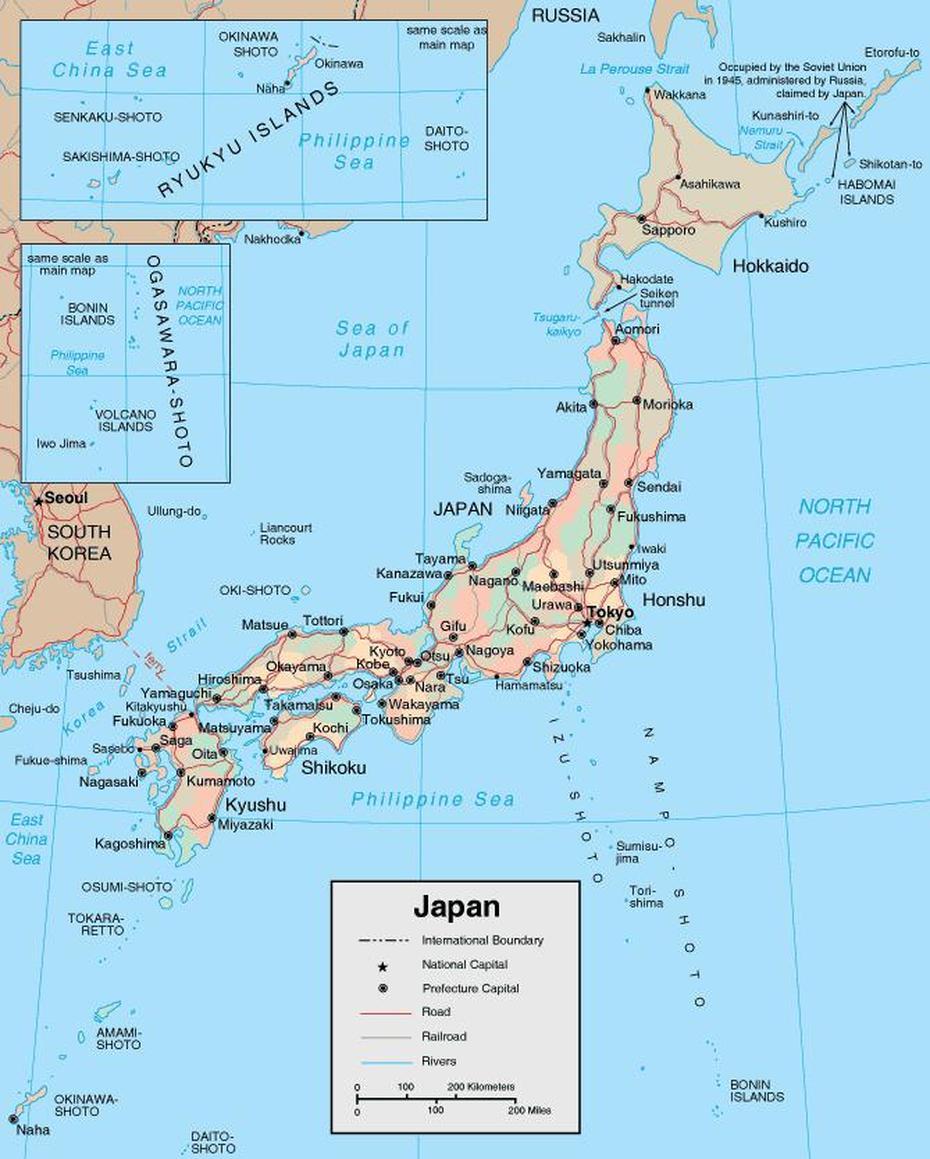 Japan Map – Travelsfinders, Maebara, Japan, Japan  In Chinese, Large View Of Japan