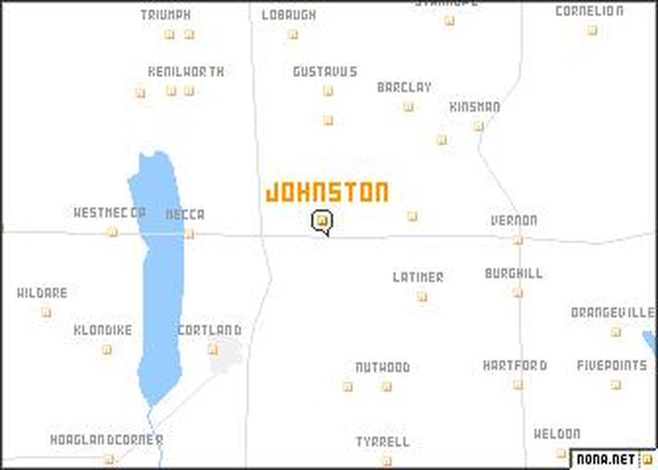 Johnston (United States – Usa) Map – Nona, Johnston, United States, United States  50 States, United States  Puzzle