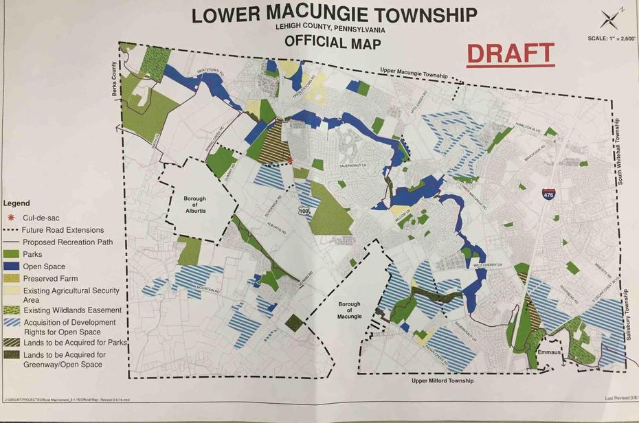 Lower Macungie Adopts Official Map Despite Concerns Of Lehigh Country …, Lower Macungie, United States, Large Us  United States, United States  Designs