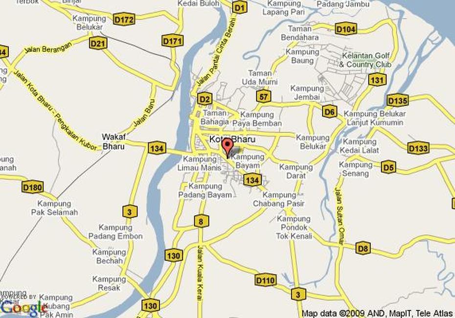 Malaysia Map Kota Bharu, Kota Bharu, Malaysia, Hotel Perdana Kota Bharu, Perhentian Islands Malaysia