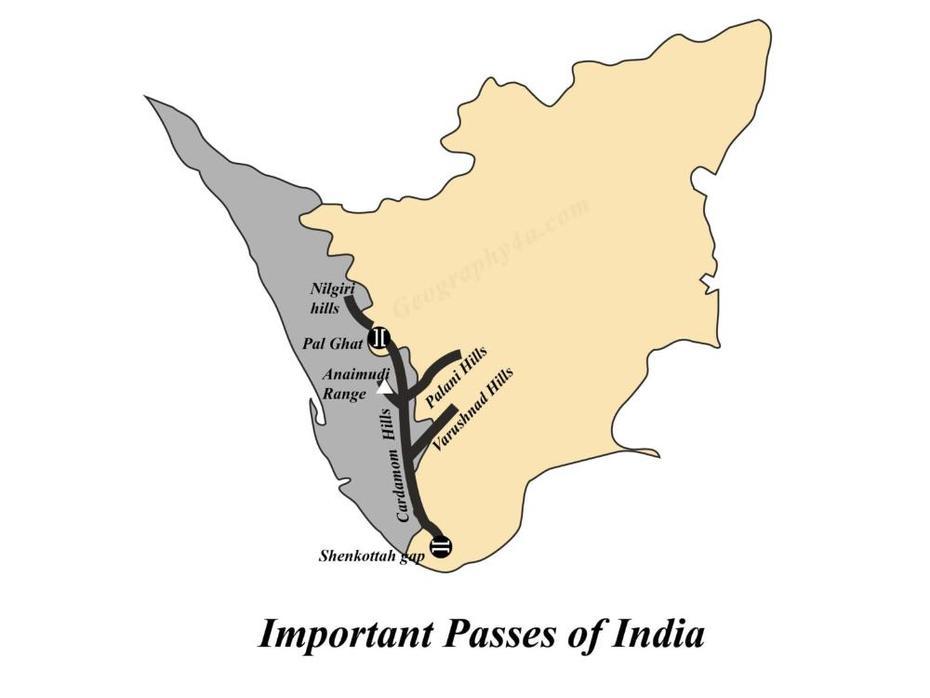 Pin On Geography Diagrams, Notes And Map, Shencottah, India, India  With City, India  Drawing