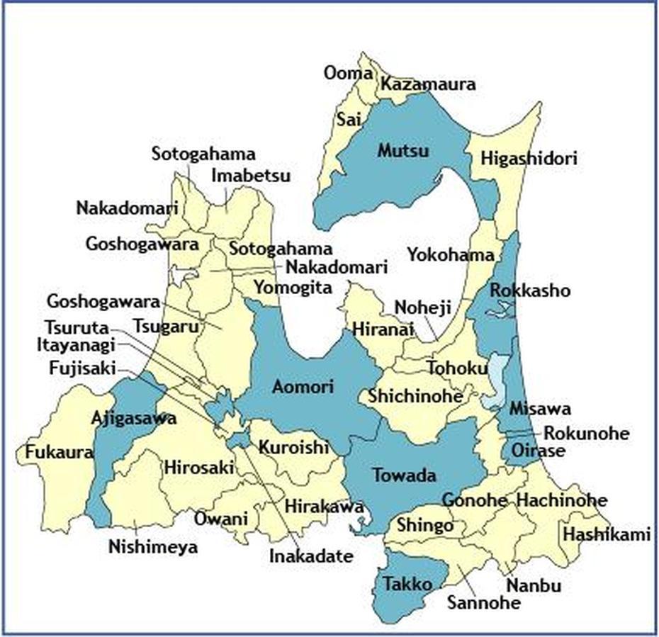 Regions & Cities: Aomori Prefecture, Aomori, Japan, Hirosaki Japan, Aomori Prefecture