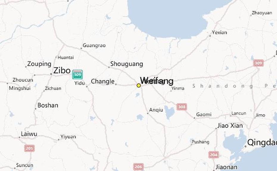 Weifang Map – Travelsfinders, Weifang, China, Weihai China, Dongguan City China