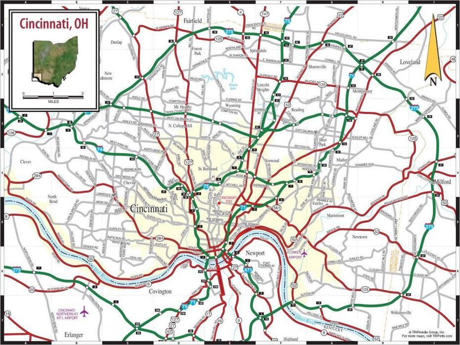 Cincinnati City, Cincinnati Road, Cincinnati Neighborhoods, Cincinnati, United States