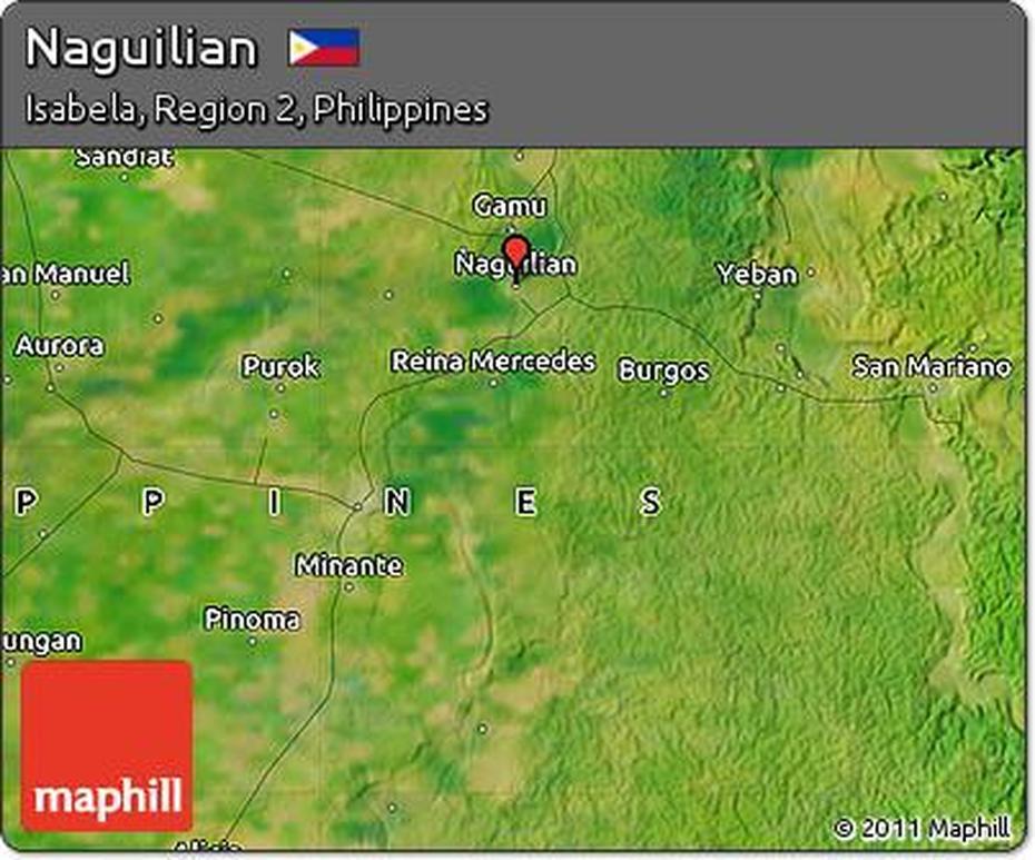 Free Satellite Map Of Naguilian, Naguilian, Philippines, Pangasinan, San Fernando  La Union