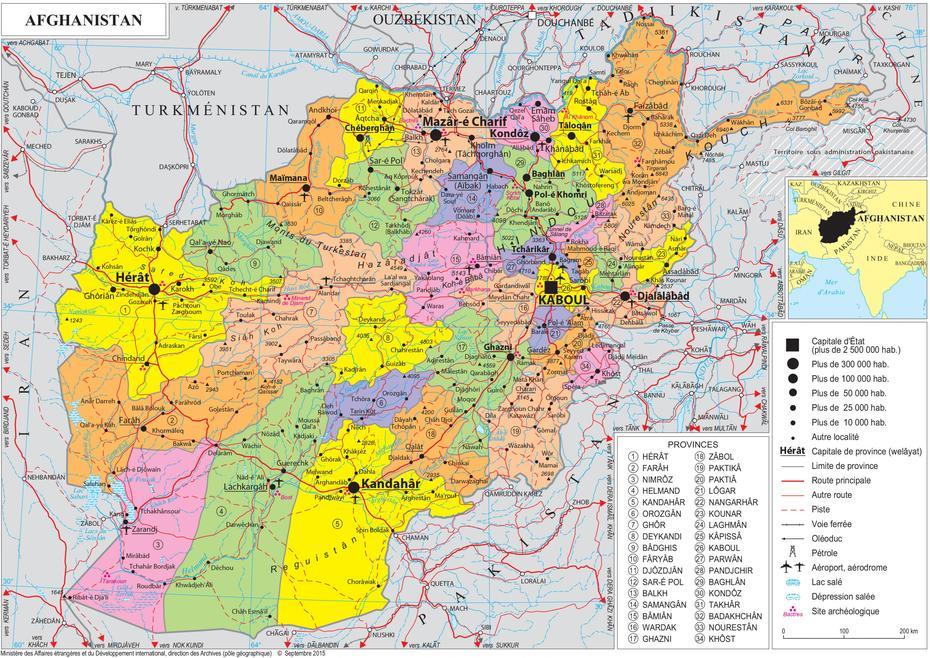 Geopolitical Map Of Afghanistan, Afghanistan Maps | Worldmaps.Info, Ḩukūmatī Baghrān, Afghanistan, Afghanistan Bases, Afghanistan  With Cities