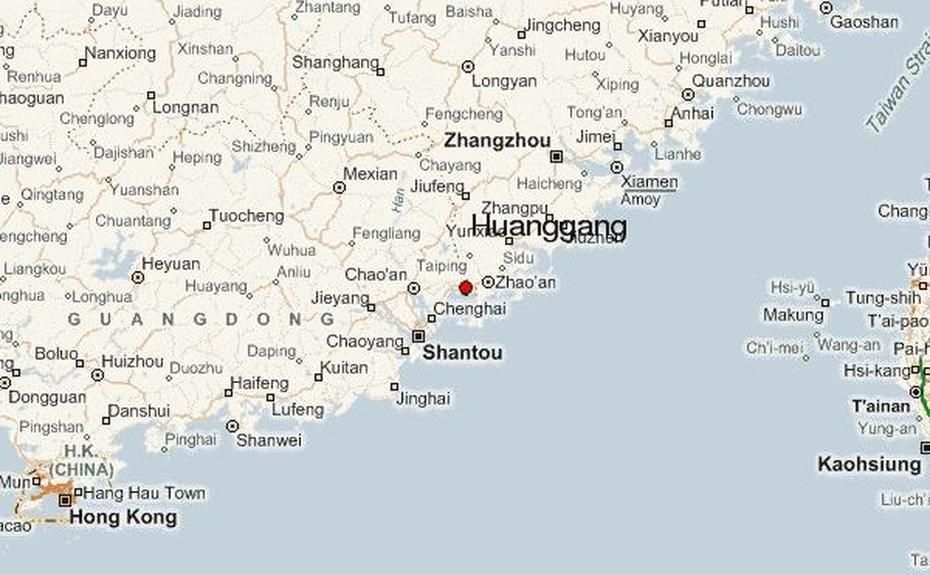 Huanggang Location Guide, Huanggang, China, Fujian China, China  With City