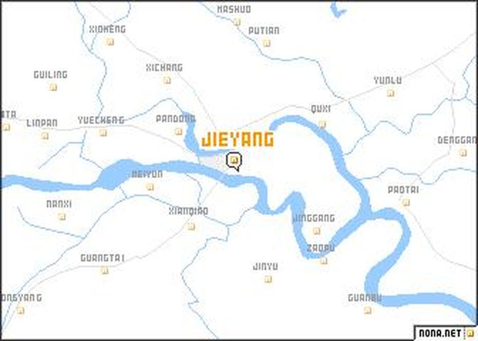 Jieyang (China) Map – Nona, Jieyang, China, Luoyang China, Guizhou Province China