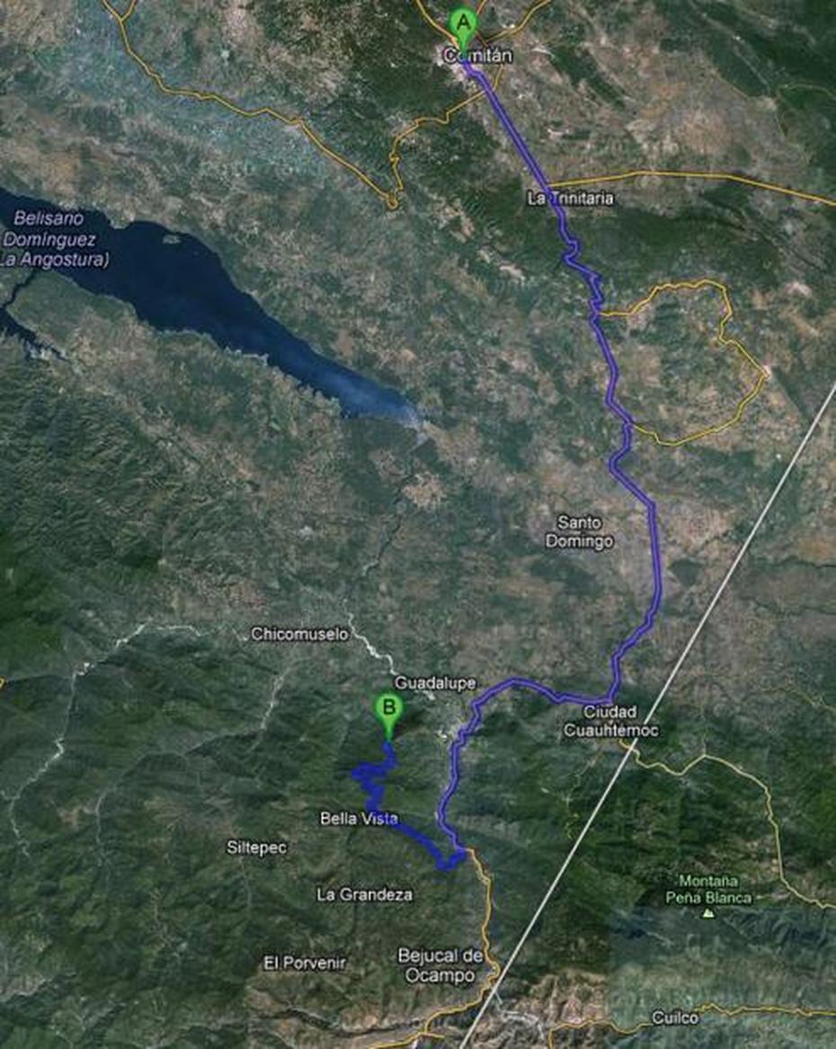 Mapas De Centros Emsad: Octubre 2012, Amatenango De La Frontera, Mexico, A Mexico Fronteras, Mexico Pais