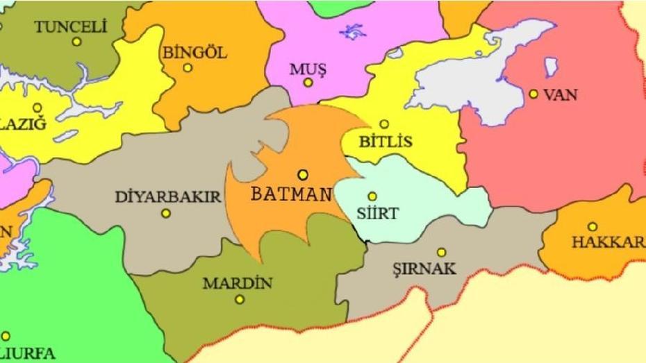 Petition Aims To Shape Turkeys Batman Province Like Superhero Logo …, Batman, Turkey, Batman Turkey Project, Ilisu Dam