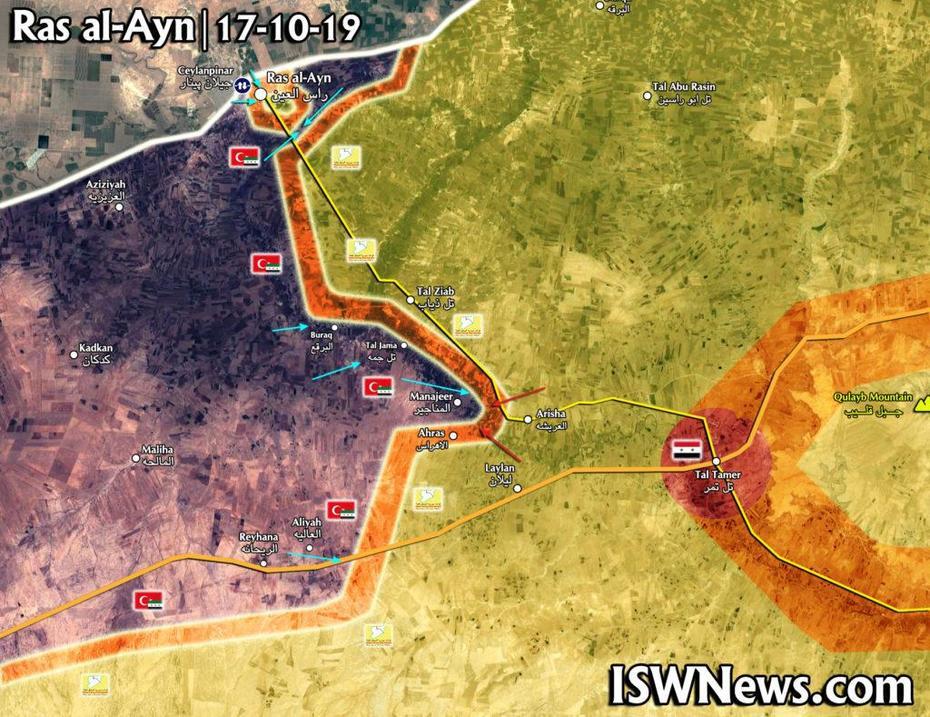 Ra’S Al ‘Ayn, Syria, Siege, Ra’S Al ‘Ayn, Syria