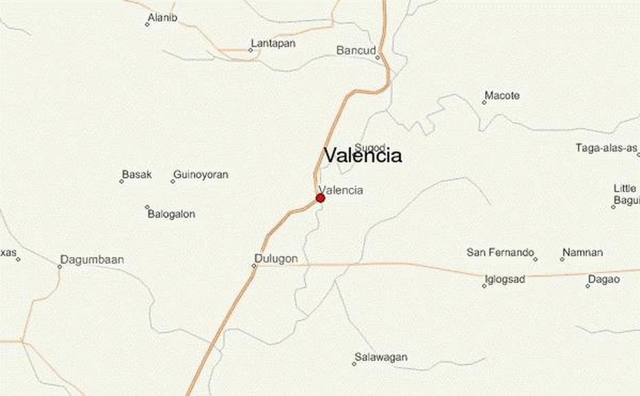 Valencia Province, Valencia Bohol, Philippines Location, Valencia, Philippines