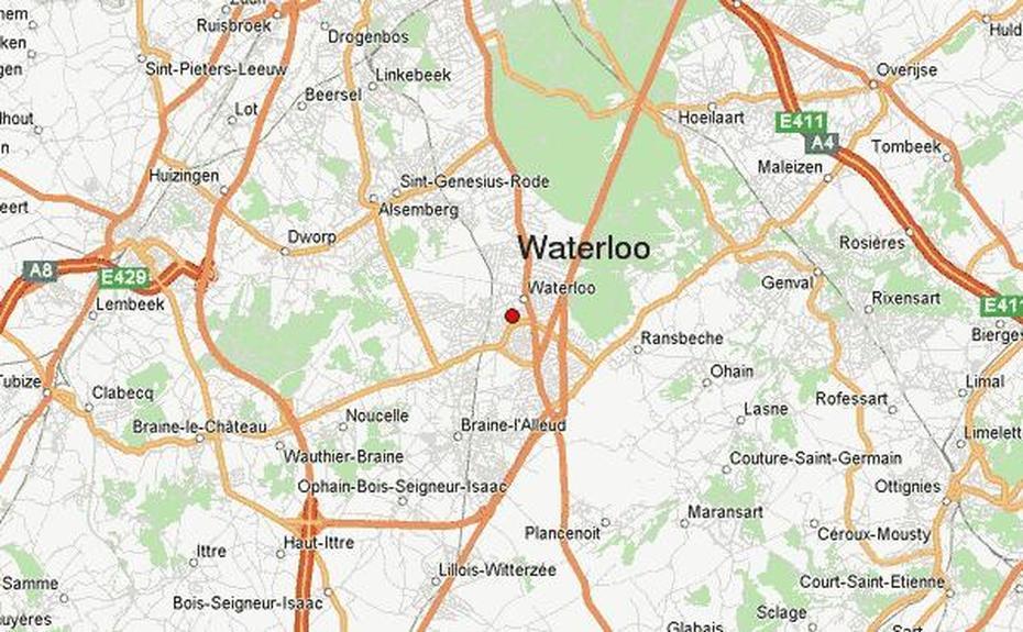 Waterloo Brussels, Waterloo On, Belgium Location, Waterloo, Belgium