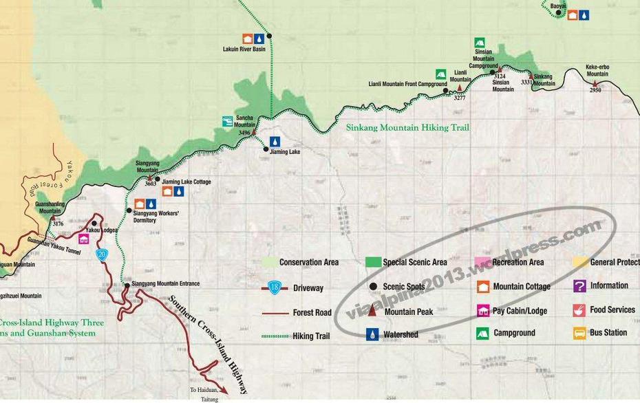 Yushan-Mainpeaks-Maps | Via Alpina 2013, Yushan, China, Mount  Sanqing, Yunshan Mountain China