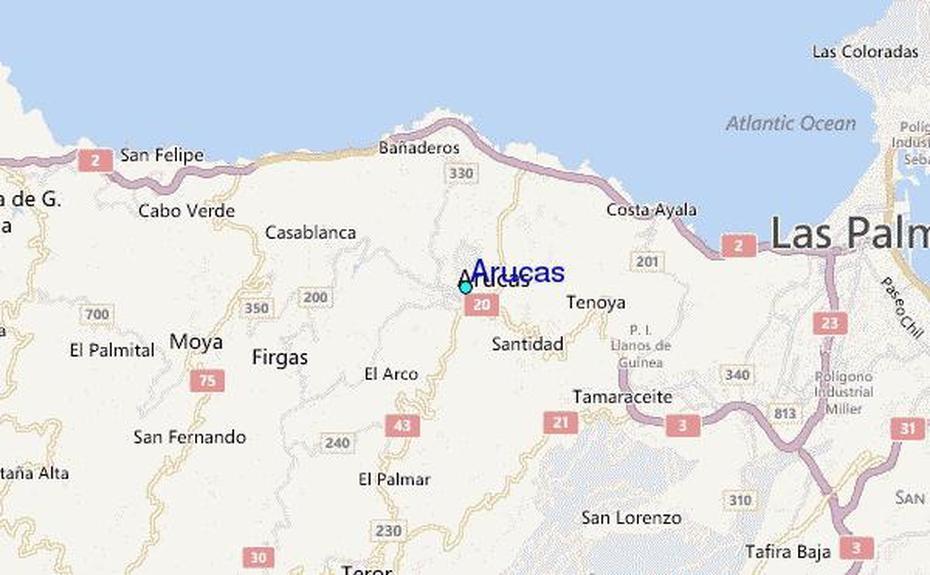 Arucas Tide Station Location Guide, Arucas, Spain, Gran Canaria  Flag, Teror Gran  Canaria