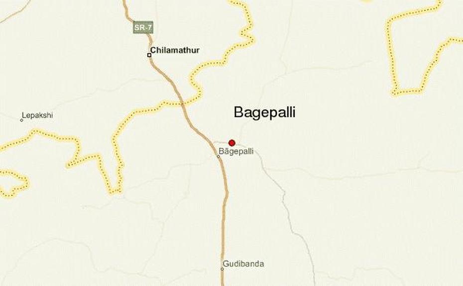 Bagepalli Location Guide, Bāgepalli, India, Bellary  City, Gondavale