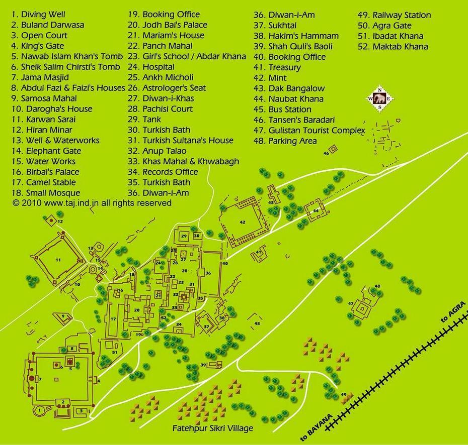 Fatehpur Sikri Map, Fatehpur Sīkri, India, Fatehpur Sikri Agra India, Fatehpur Sikri Images