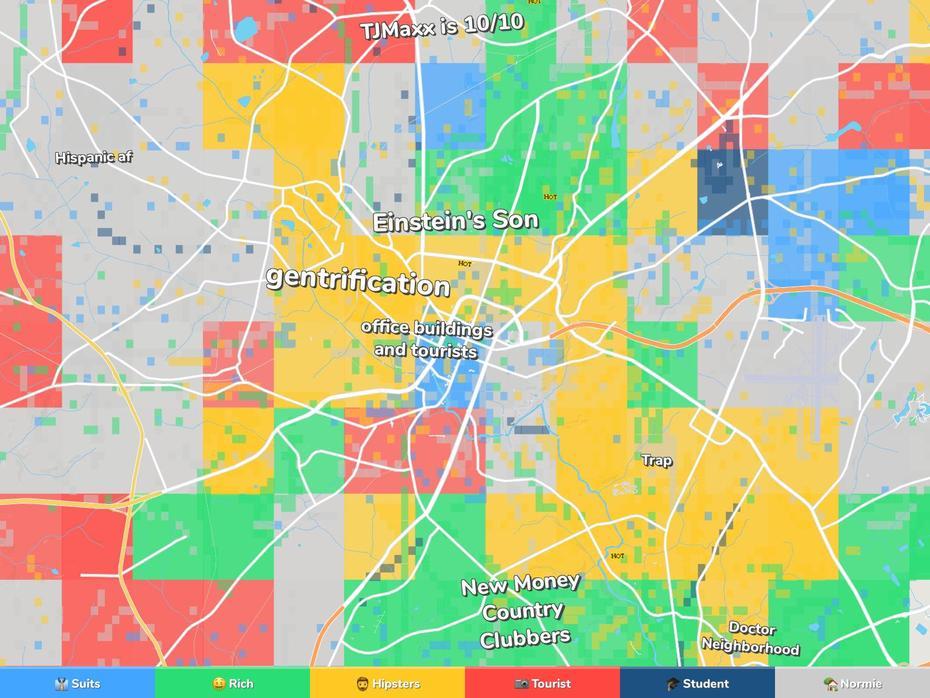 Greenville Neighborhood Map, Greenville, United States, Spain States, Greenville Mississippi