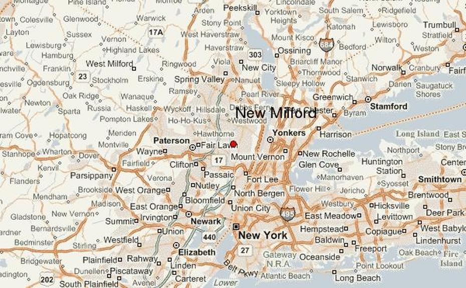 Guia Urbano De New Milford, Nueva Jersey, New Milford, United States, United States  50 States, United States  Large Wall