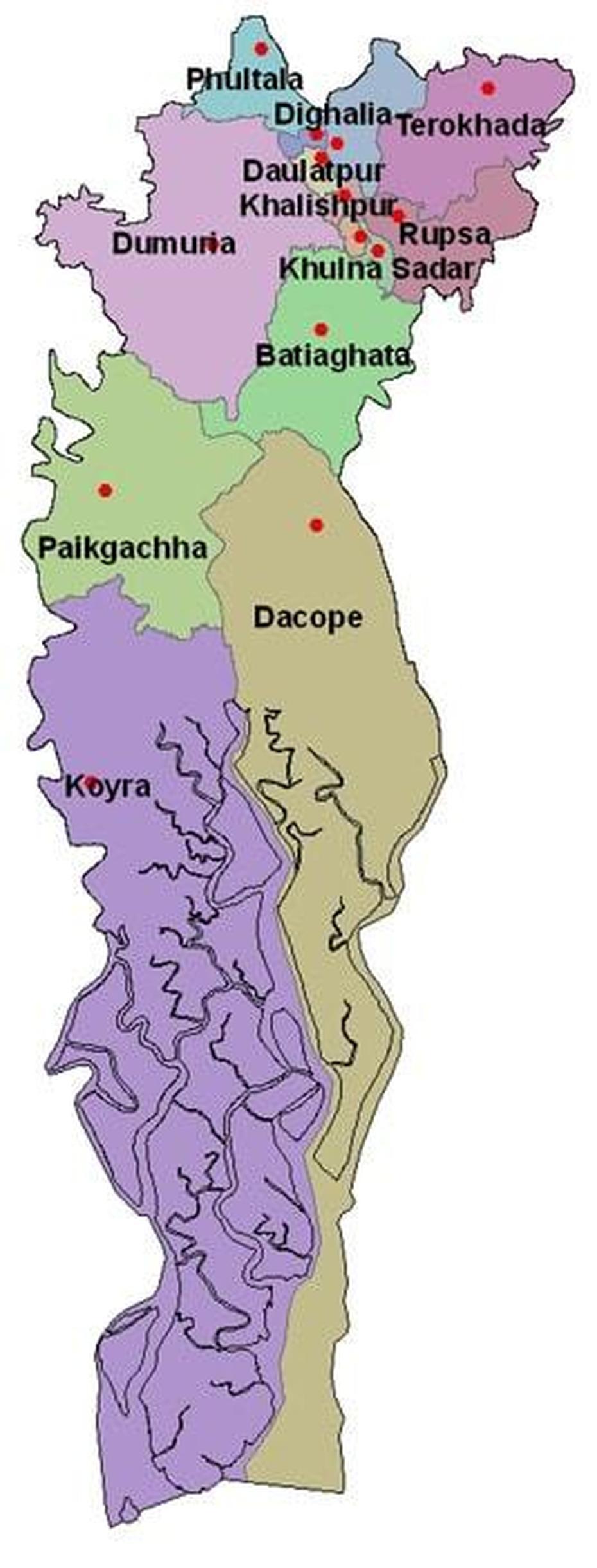 Khulna Division, Khulna District, Important, Khulna, Bangladesh