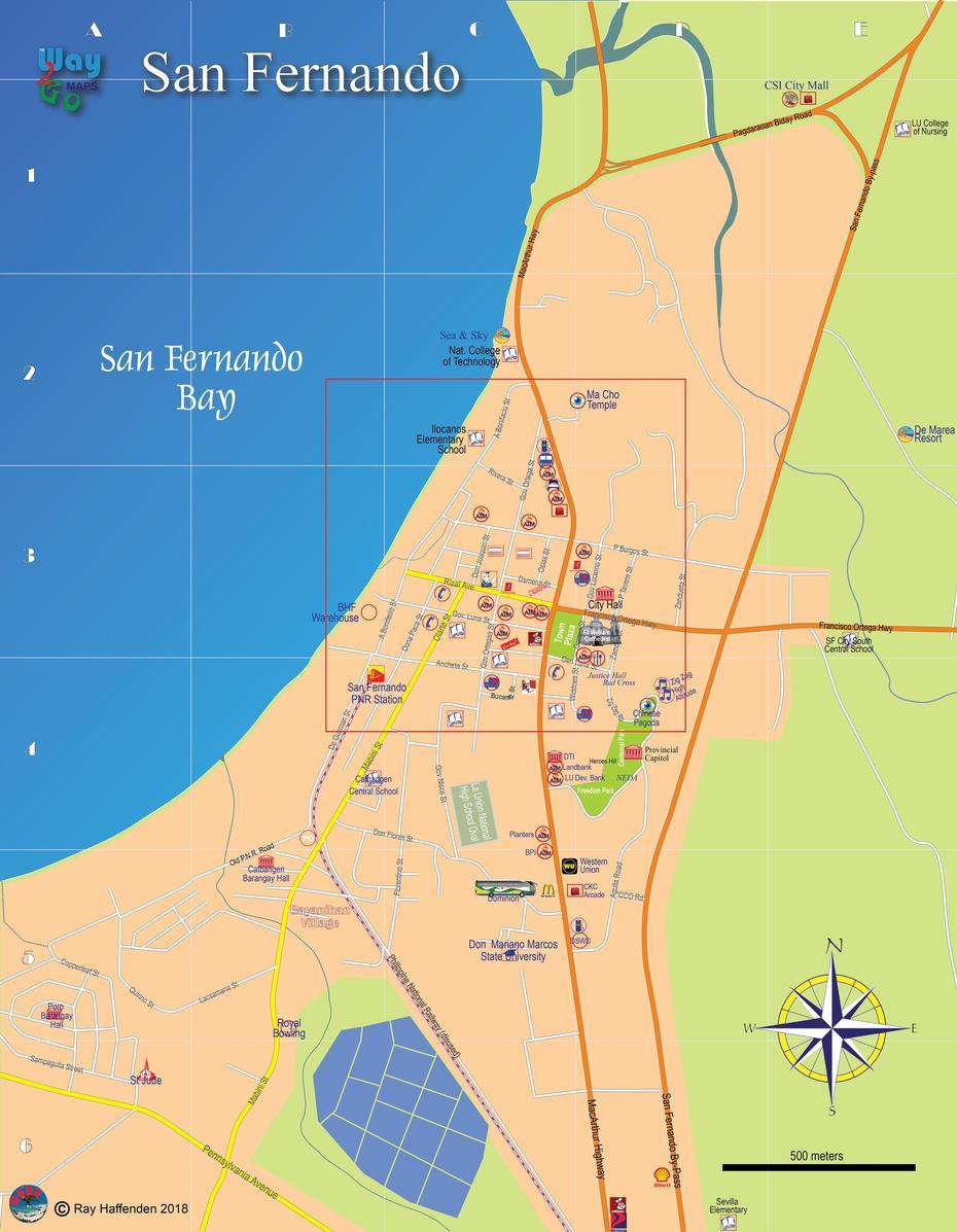 La Union Maps – San Fernando, San Fernando, Philippines, San Fernando Spain, San Fernando California