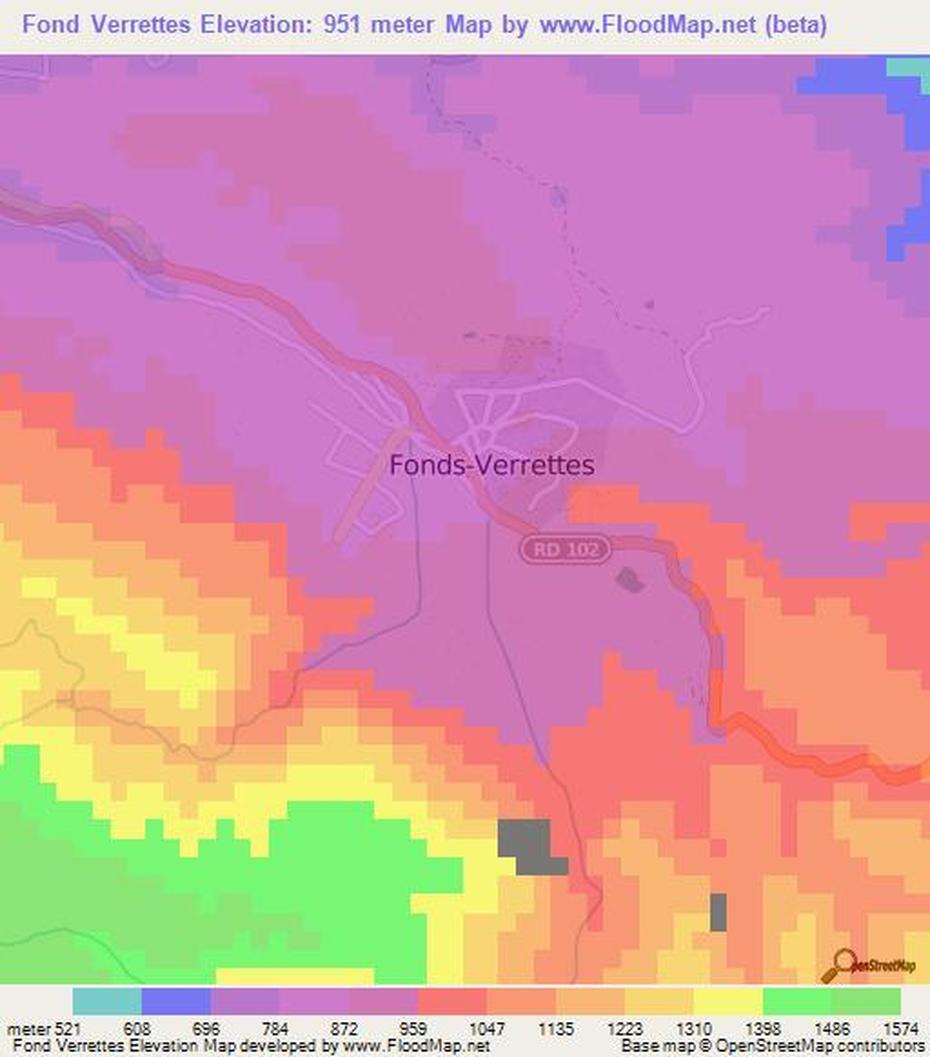 Les Cayes Haiti, Haiti  Google, Topography, Fonds Verrettes, Haiti