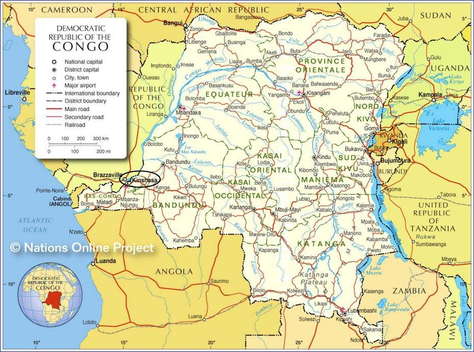 Mapas De Kinshasa – Congo | Mapasblog, Aru, Congo (Kinshasa), Kinshasa On, Congo  Africa