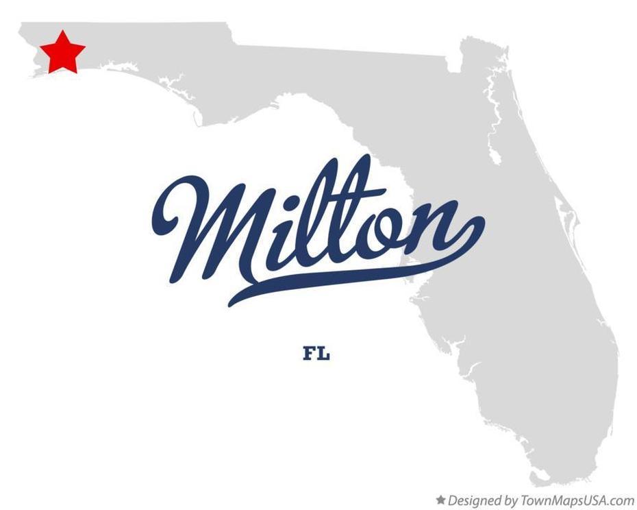 Where Is Milton Florida On The Map, Milton, United States, Milton, United States