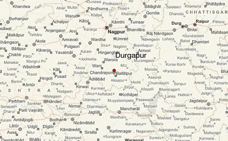 Mumbai India On A, Durgapur Steel Plant, India Location, Durgāpur, India