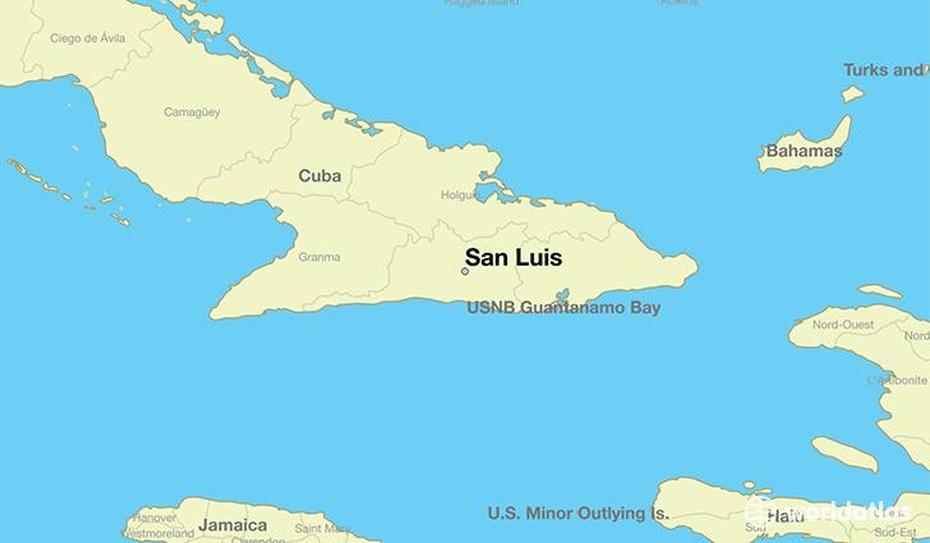 Where Is San Luis, Cuba? / San Luis, Santiago De Cuba Map – Worldatlas, San Luis, Cuba, San Luis Weather, San Cristobal Pinar Del Rio Cuba