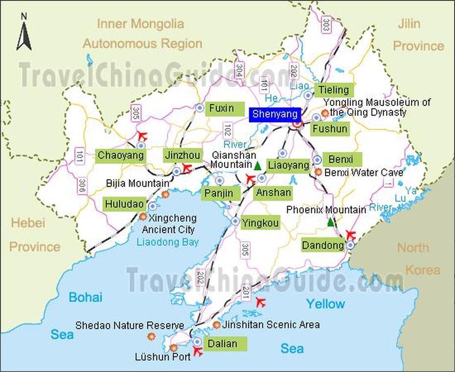 Anshan Map – Toursmaps, Anshan, China, Anshan Liaoning, Liaoning China