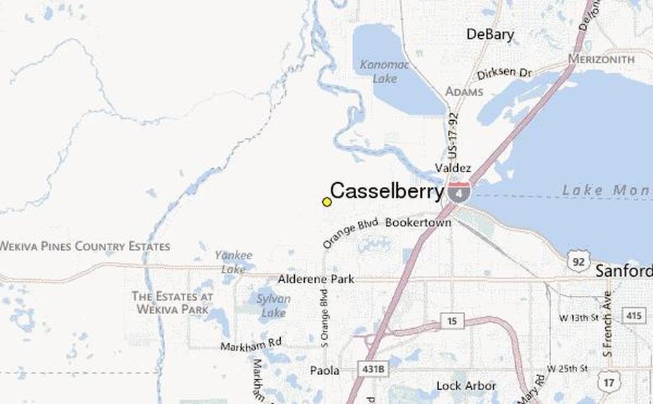 Where Is Casselberry Florida, Lake City Florida, Record, Casselberry, United States